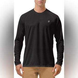 Black large long sleeve shirt
